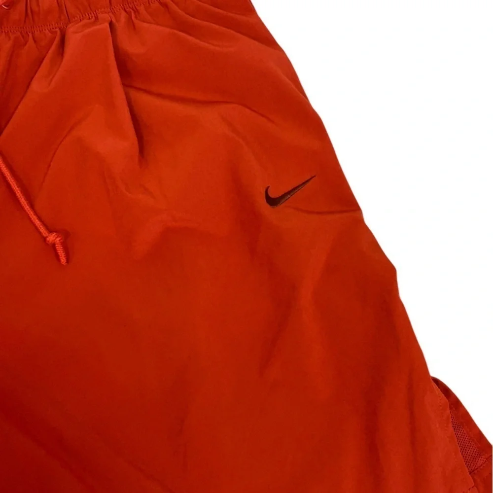 Nike High Rise Woven Shorts Womens M Everyday Modern Loose Fit Burnt Orange